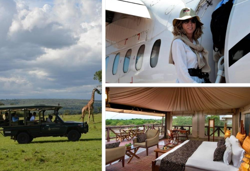Masai Mara Luxury Fly in Safari